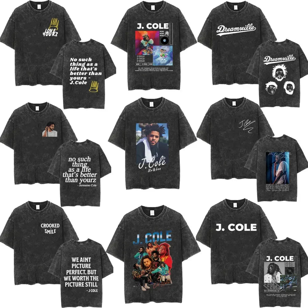 J Cole T-shirt Vintage